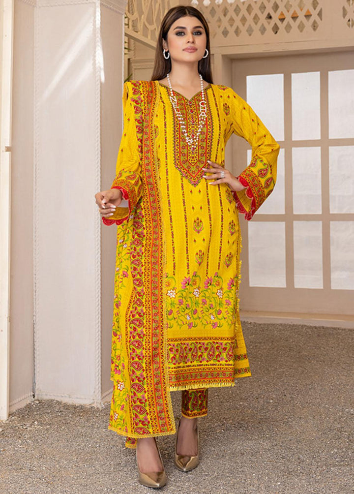 Anum By Al Zohaib Printed Lawn Suits Unstitched 3 Piece AZ23A 2B - Summer Collection