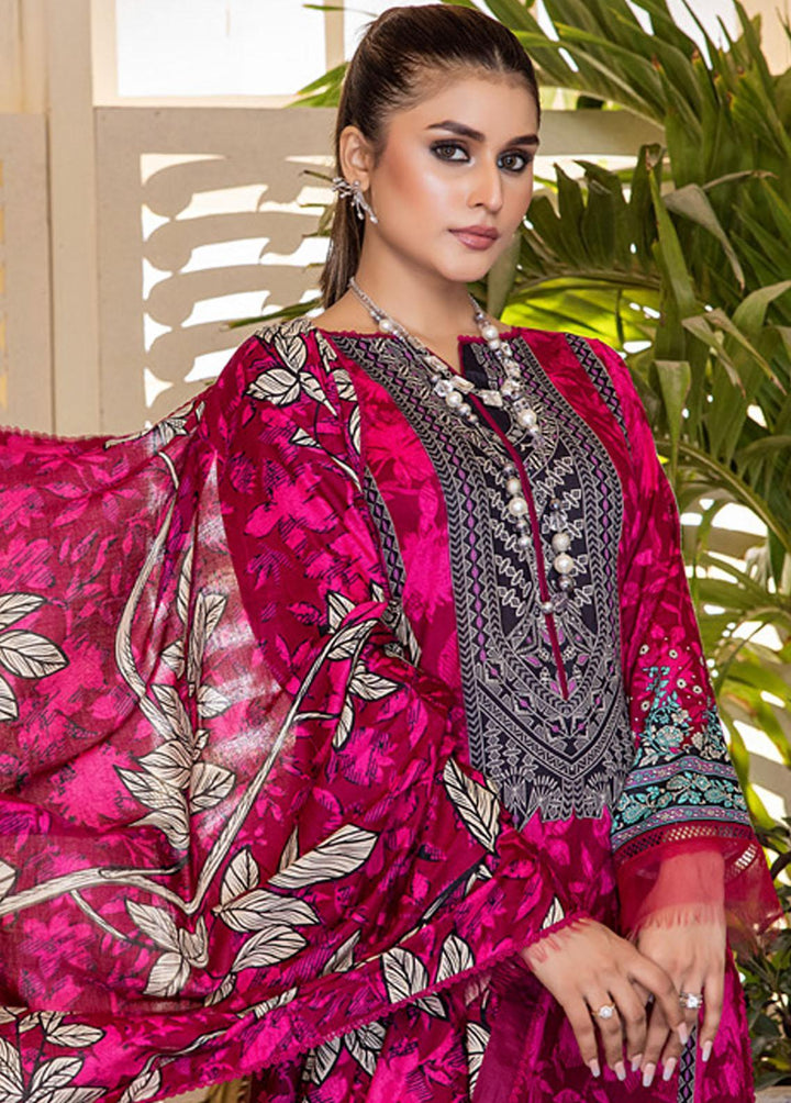 Anum By Al Zohaib Printed Lawn Suits Unstitched 3 Piece AZ23A 3A - Summer Collection