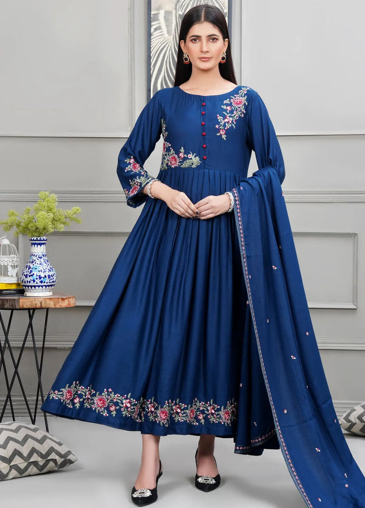 Apricity By Pashmire Pret Embroidered Karandi 3 Piece Suit Larimar