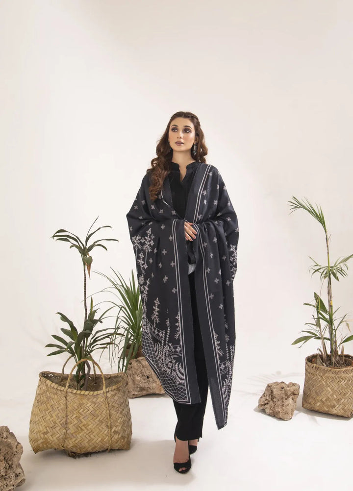 Apricity By Pashmire Pret Solid 3 Piece Suit Noir