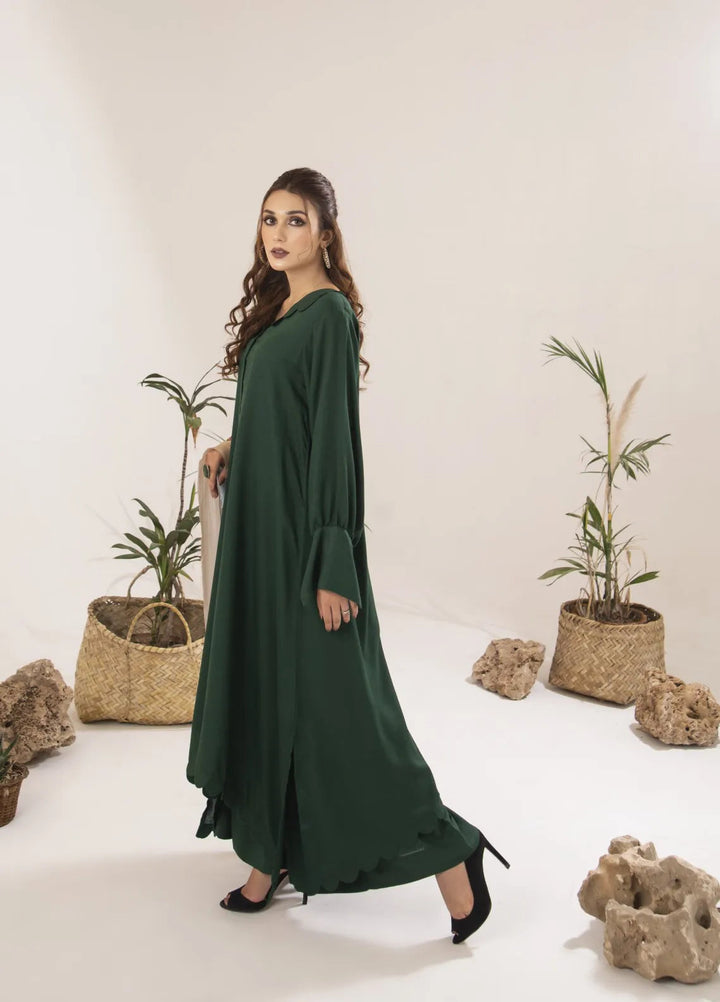 Apricity By Pashmire Pret Solid 3 Piece Suit Verdant