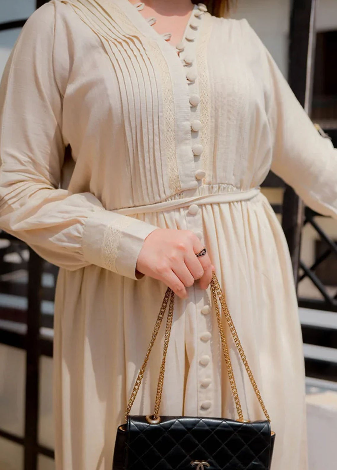 Apricocia Pret Plain Linen 1 Piece Metro Muse