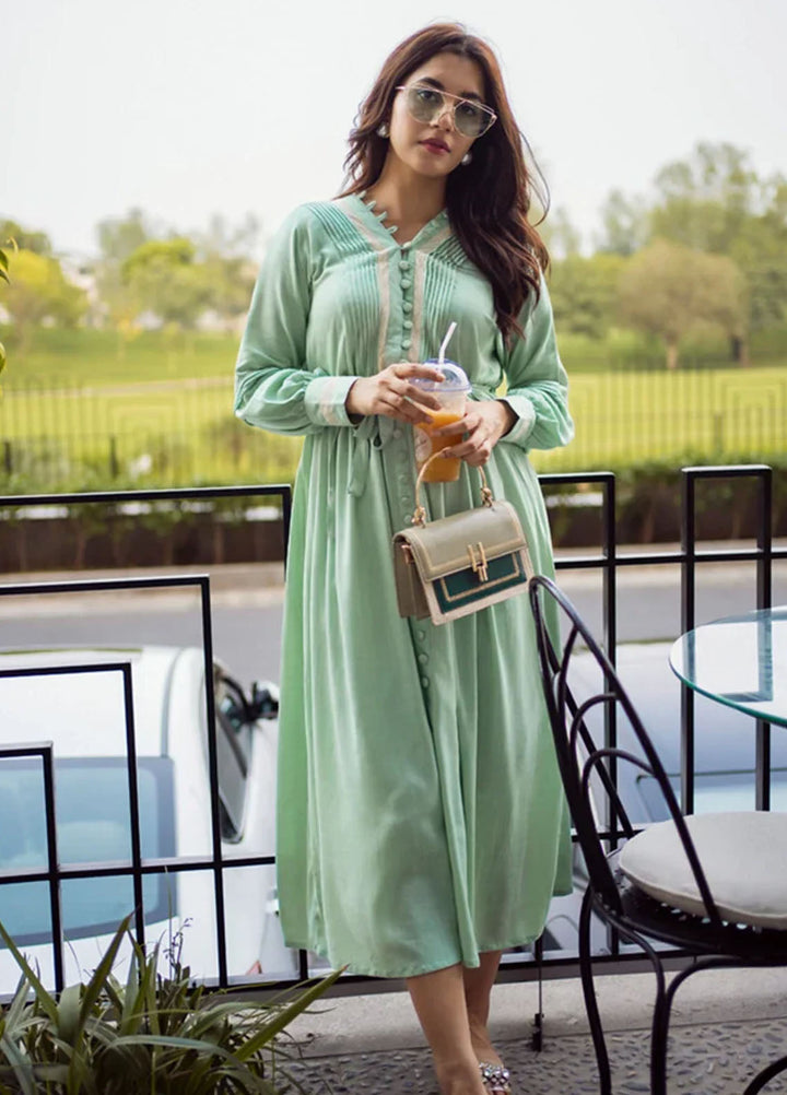 Apricocia Pret Plain Linen 1 Piece Mint Allure