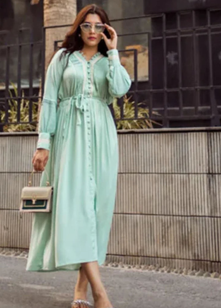 Apricocia Pret Plain Linen 1 Piece Mint Allure