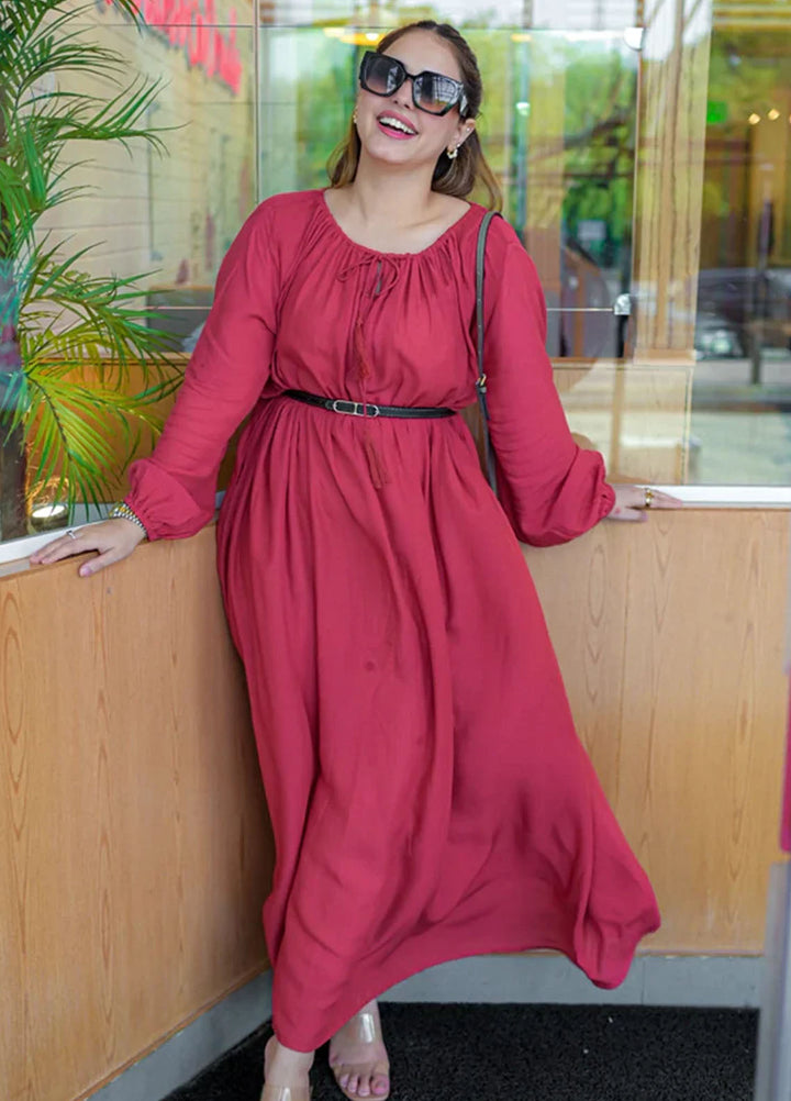 Apricocia Pret Plain Linen 1 Piece Pink Whisper