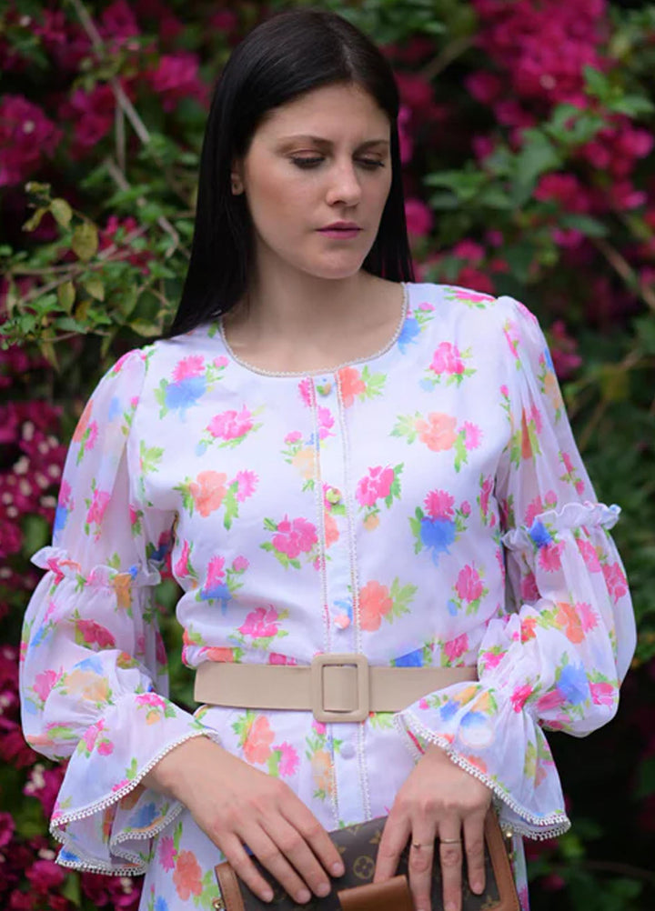 Apricocia Pret Printed Chiffon 1 Piece Luna