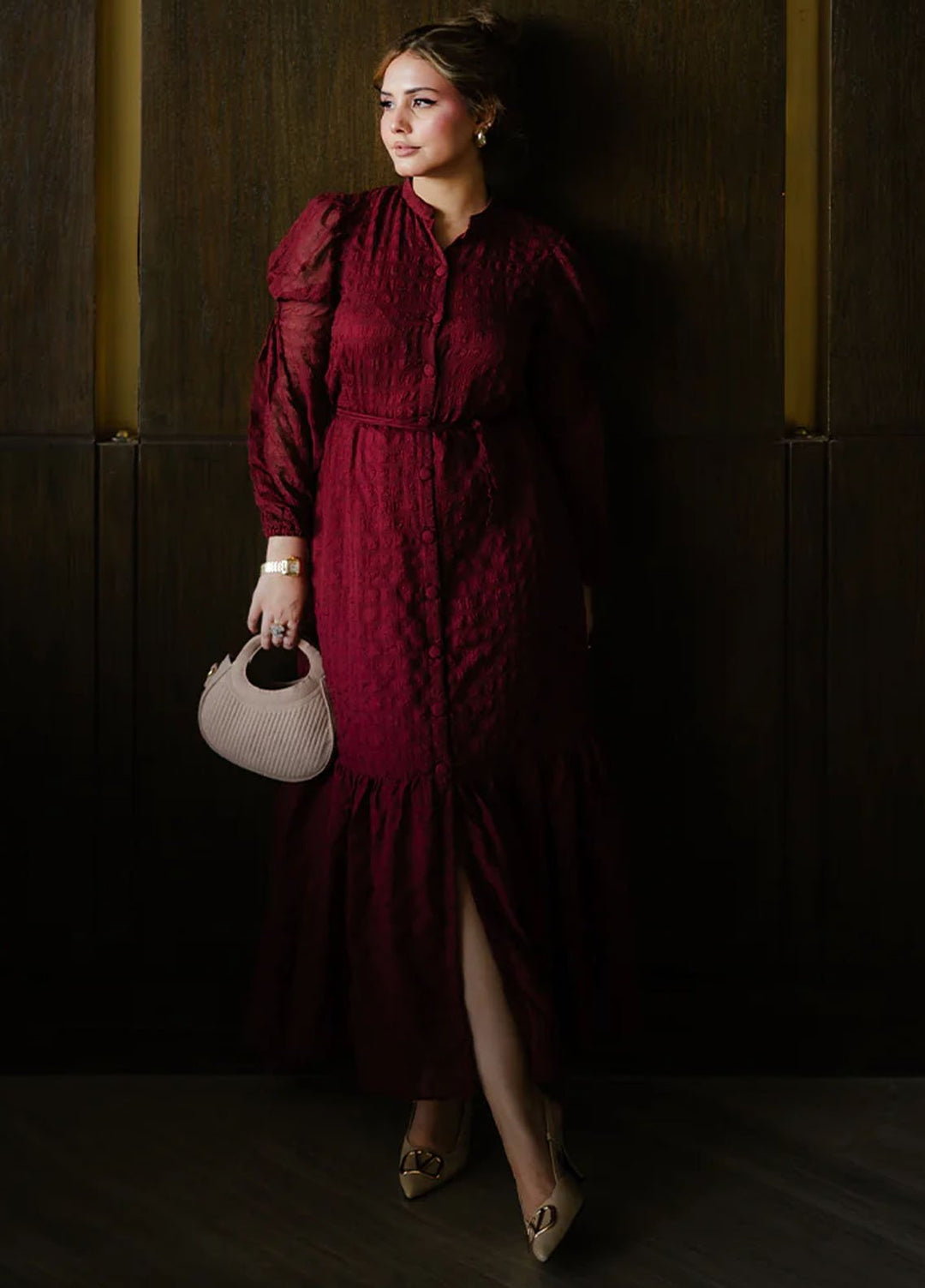 Apricocia Pret Printed Chiffon 1 Piece  Ruby Rose