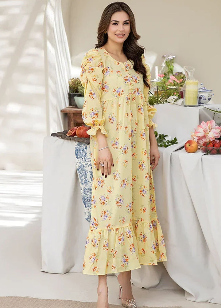 Apricocia Pret Printed Crape 1 Piece  Floral Breeze
