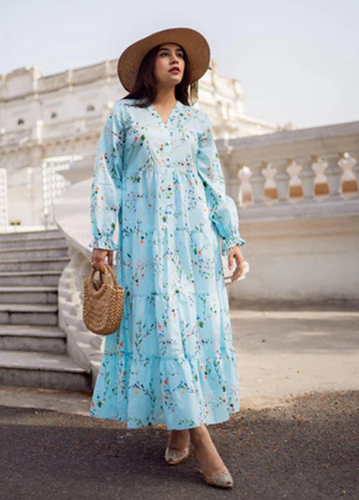 Apricocia Pret Printed Lawn 1 piece Skies