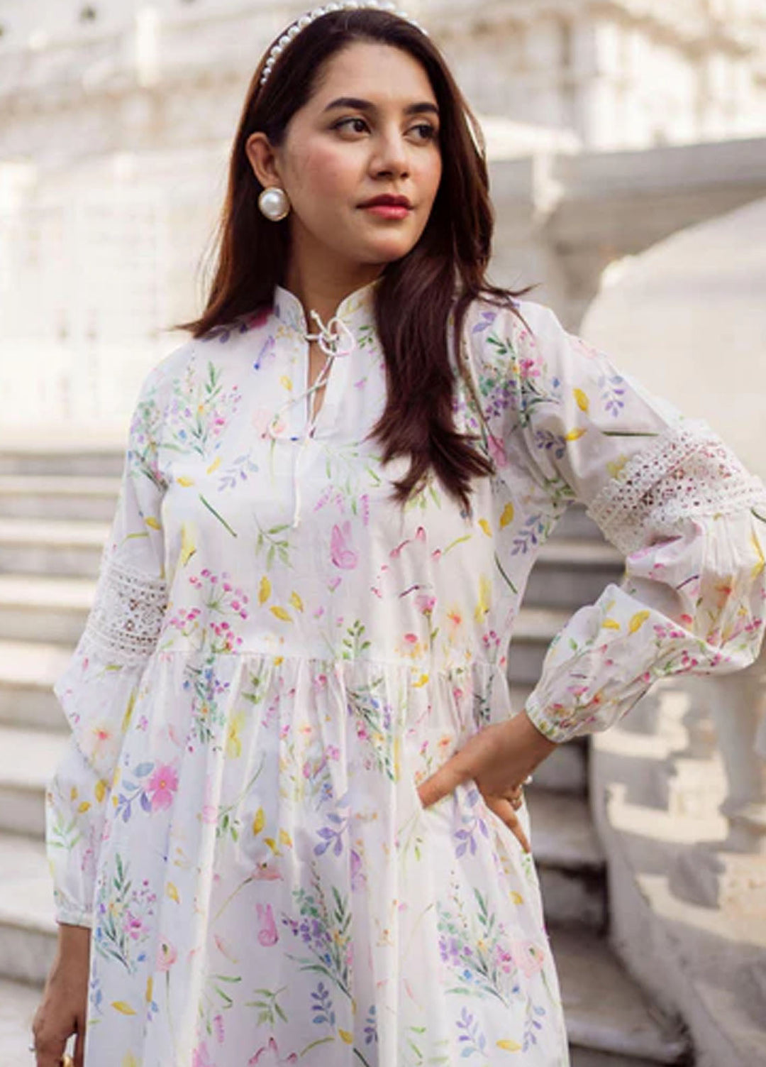 Apricocia Pret Printed Lawn 1 piece Sunlit Garden