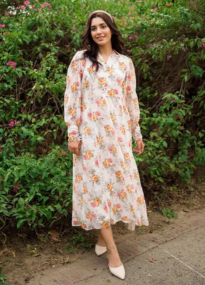 Apricocia Pret Printed Polyester 1 Piece  Water Lily