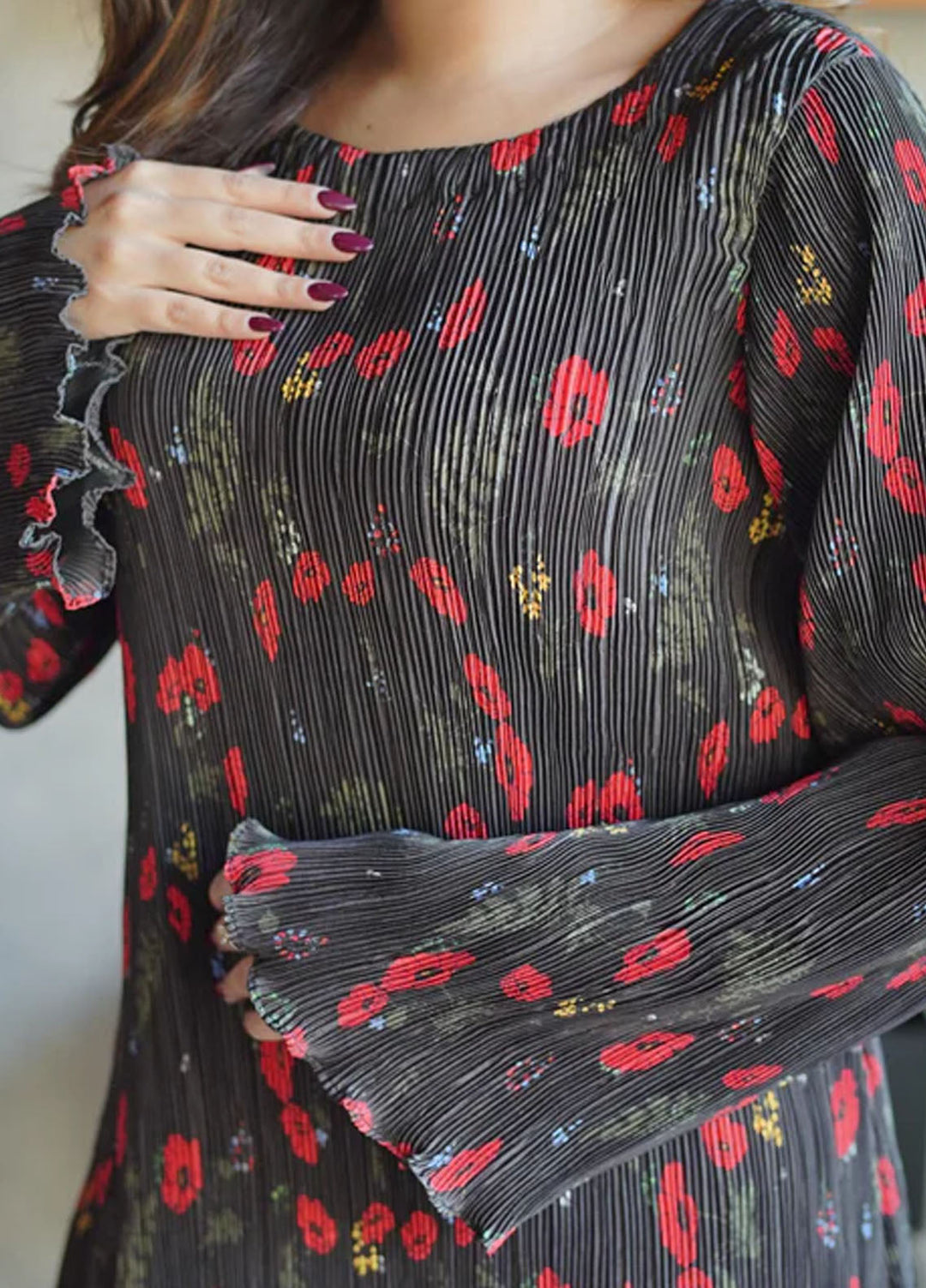 Apricocia Pret Printed Silk 1 Piece Midnight Vogue