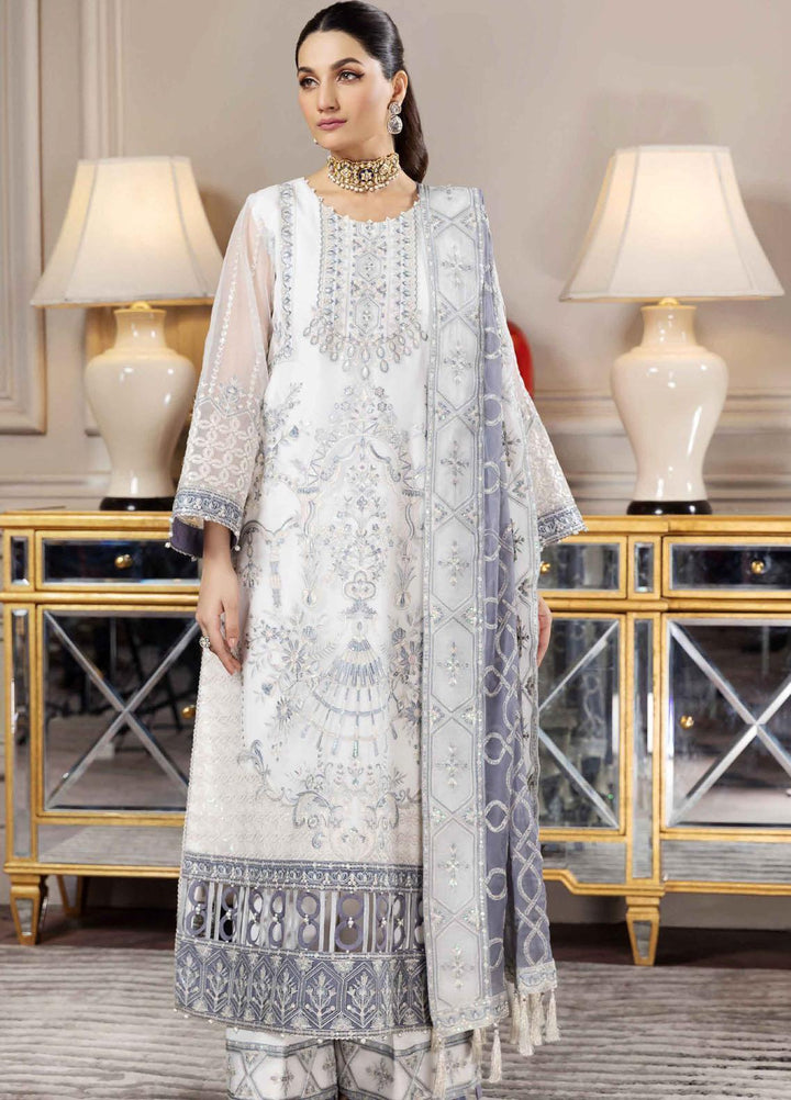 Aqs-e-Dast By Alizeh Fashion Embroidered Organza Suits Unstitched 3 Piece AFB22-F11 06 Amar - Festive Collection