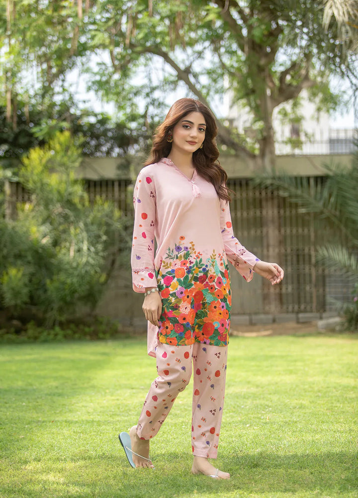 Aqs N Man Pret Printed Lawn 2 Piece Suit AM-003