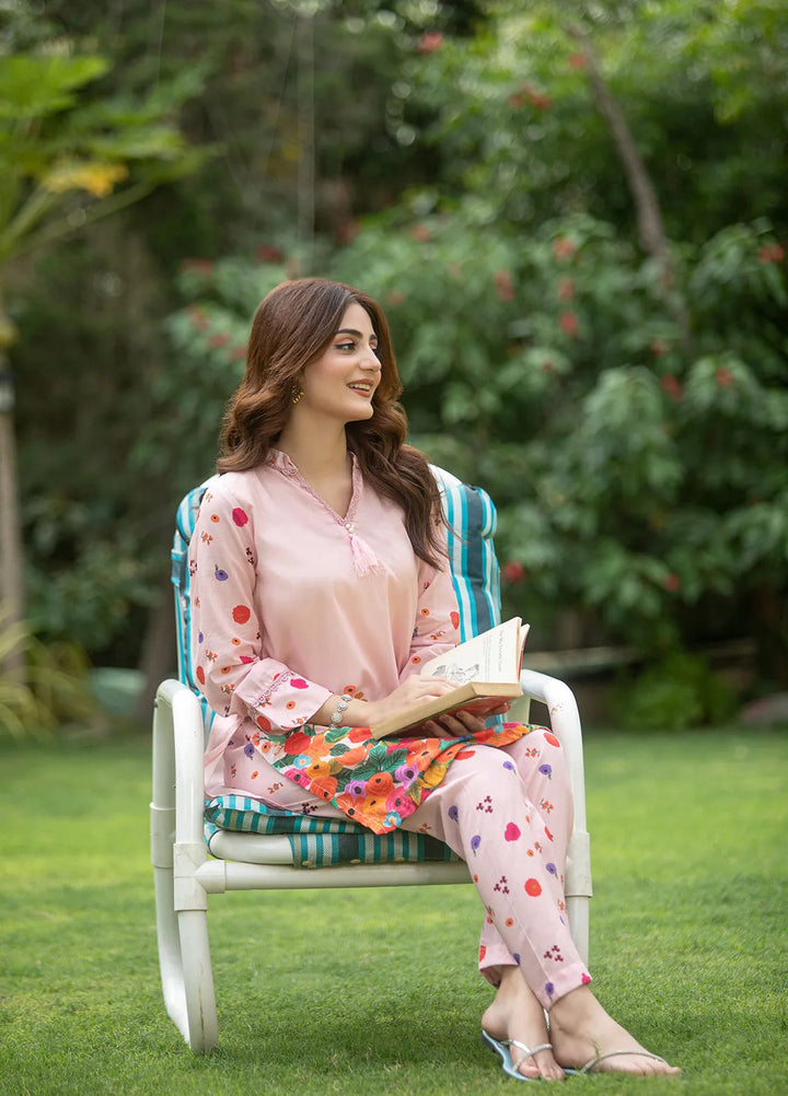 Aqs N Man Pret Printed Lawn 2 Piece Suit AM-003