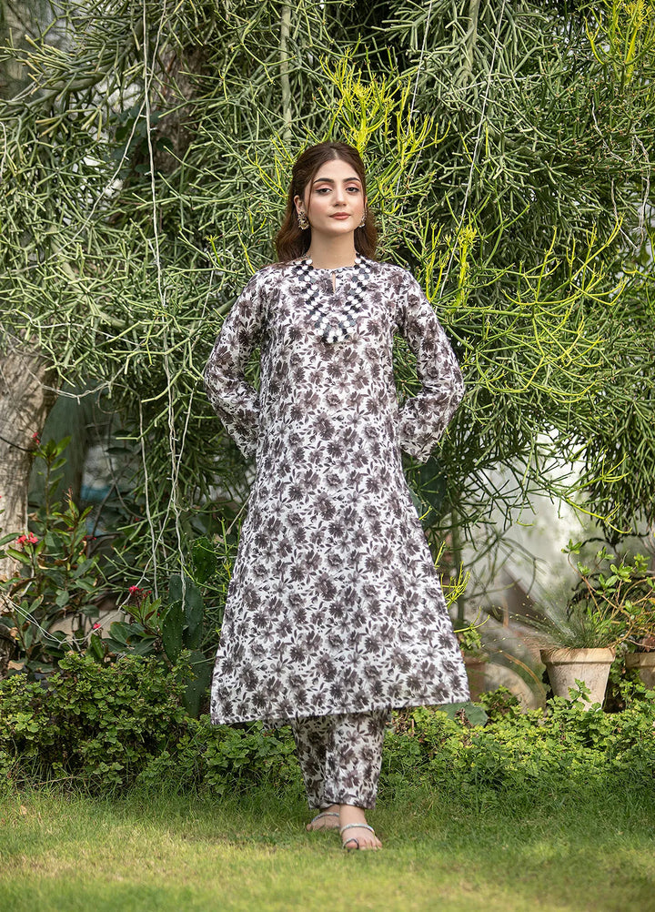 Aqs N Man Pret Printed Lawn 2 Piece Suit AM-004