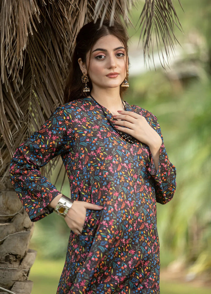 Aqs N Man Pret Printed Lawn 2 Piece Suit AM-005