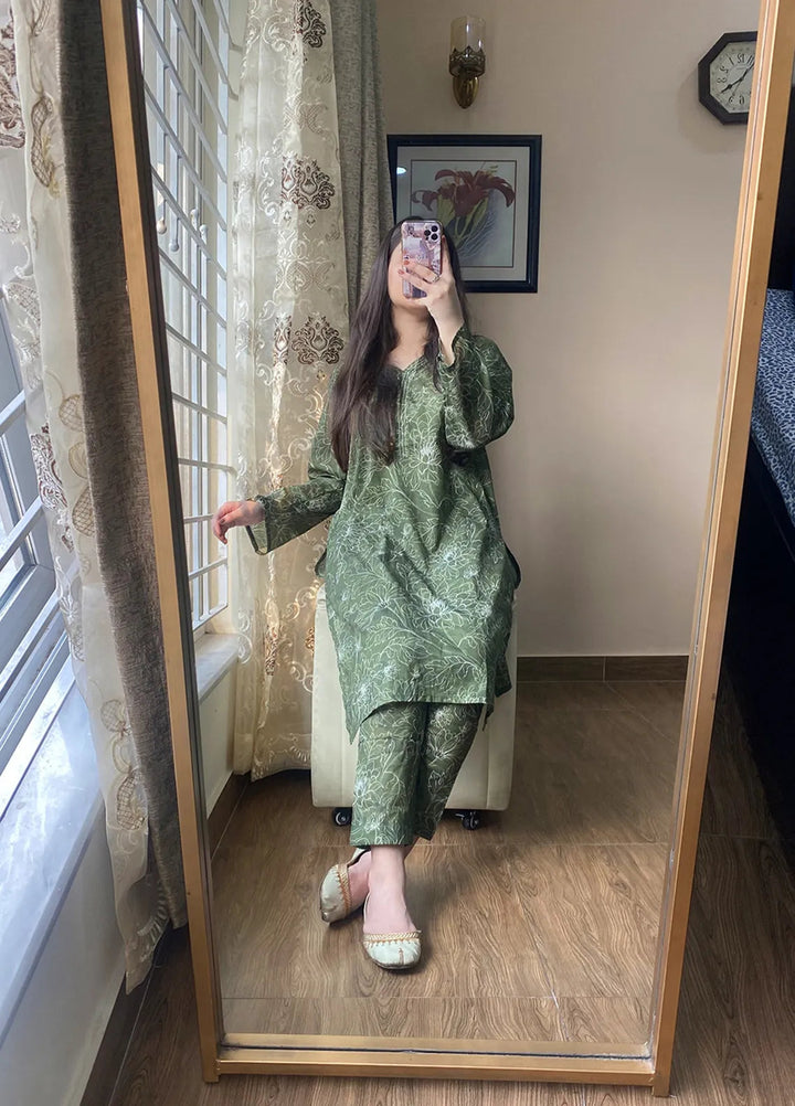 Aqs N Man Pret Printed Lawn 2 Piece Suit AM-009