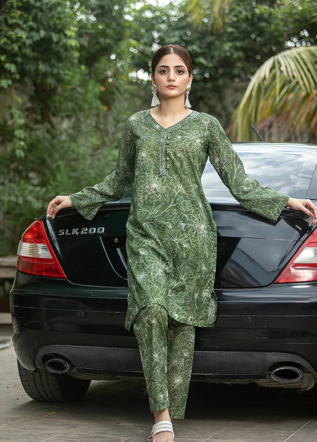 Aqs N Man Pret Printed Lawn 2 Piece Suit AM-009
