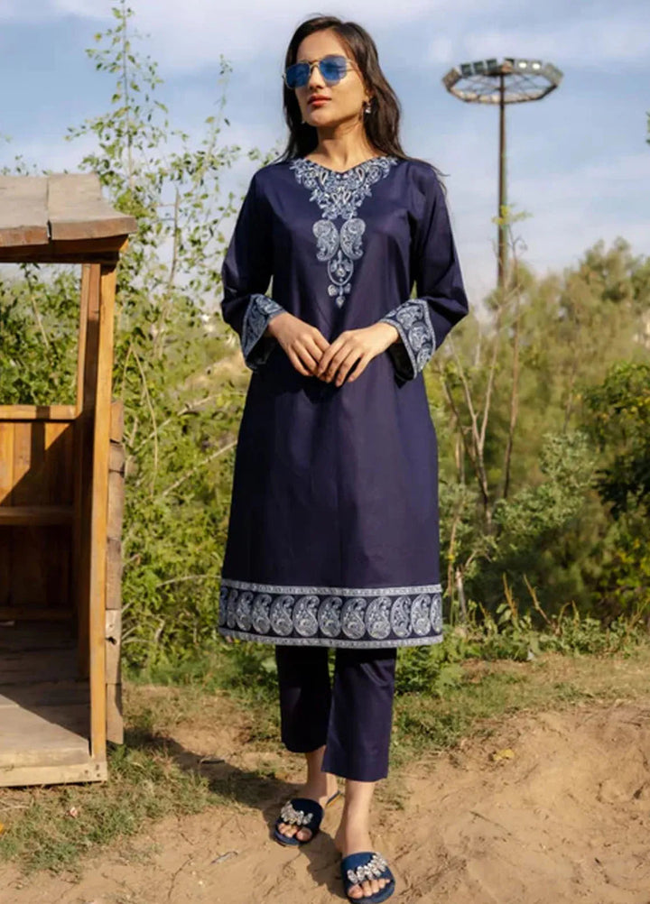AR Apparel Pret Embroidered Cotton Cambric 3 Piece Suit ARG-0024-05