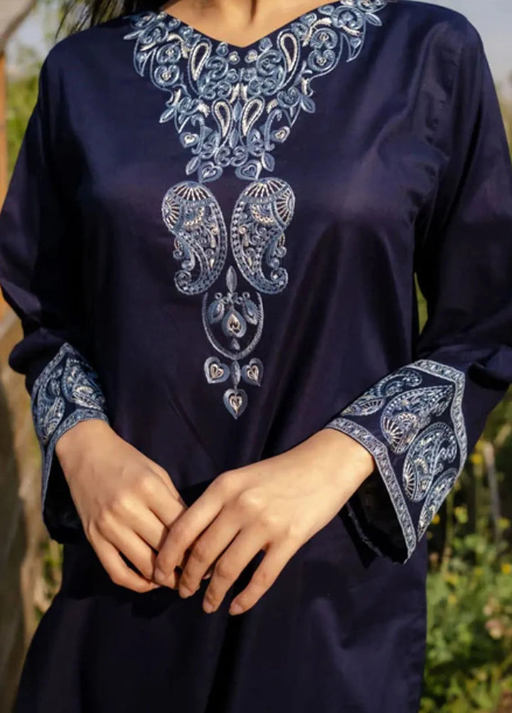 AR Apparel Pret Embroidered Cotton Cambric 3 Piece Suit ARG-0024-05