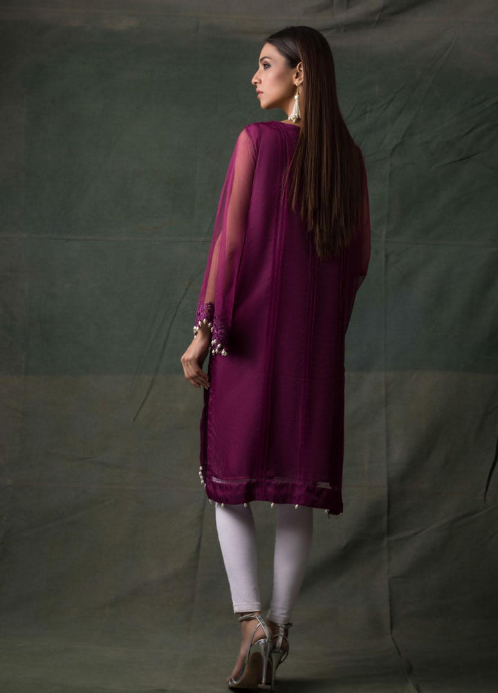 Areeba Saleem Embroidered Lawn  Unstitched Kurties AS21K 02 - Summer Collection