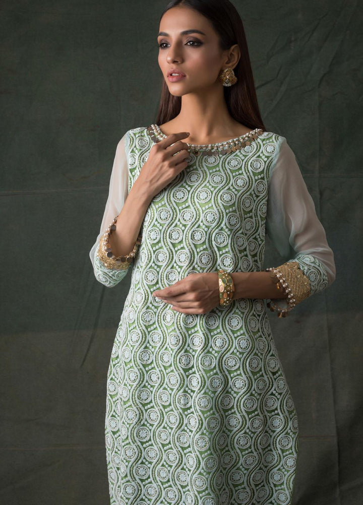 Areeba Saleem Embroidered Lawn  Unstitched Kurties AS21K 03 - Summer Collection