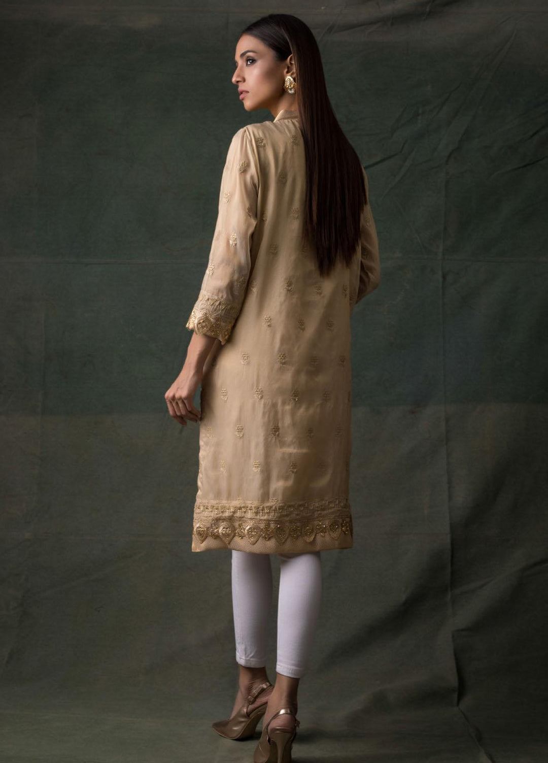 Areeba Saleem Embroidered Lawn  Unstitched Kurties AS21K 07 - Summer Collection