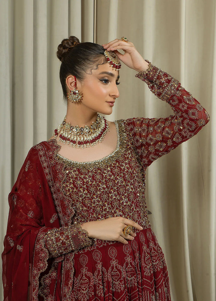Arif Ashraf Pret Embroidered Chiffon 3 Piece Suit Manavati