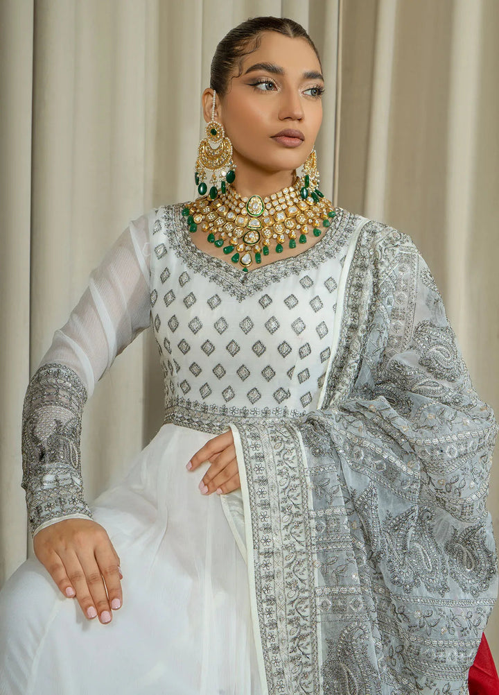 Arif Ashraf Pret Embroidered Chiffon 3 Piece Suit Mumtaz