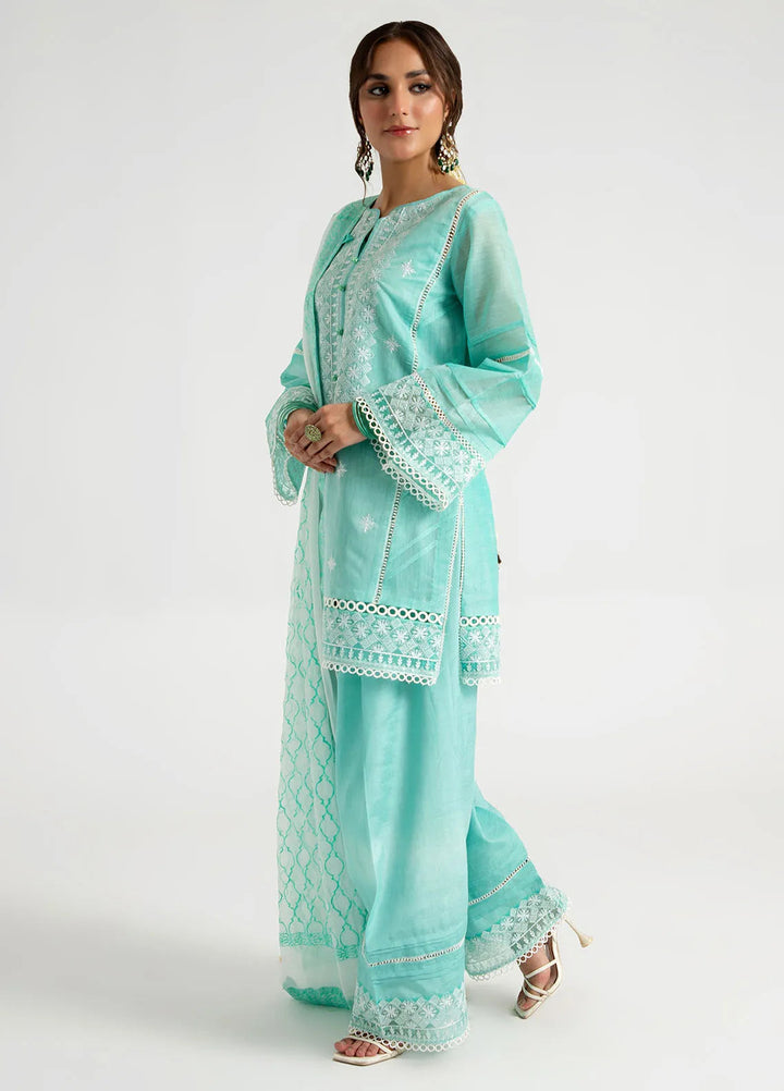 Arif Ashraf Pret Embroidered Cotton Silk 3 Piece Suit Aabi