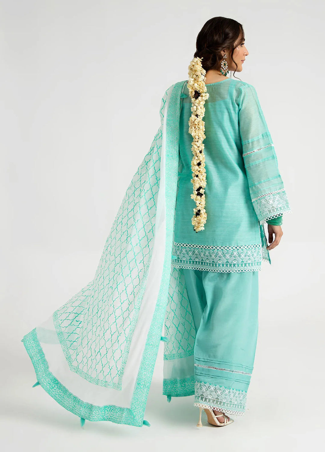 Arif Ashraf Pret Embroidered Cotton Silk 3 Piece Suit Aabi