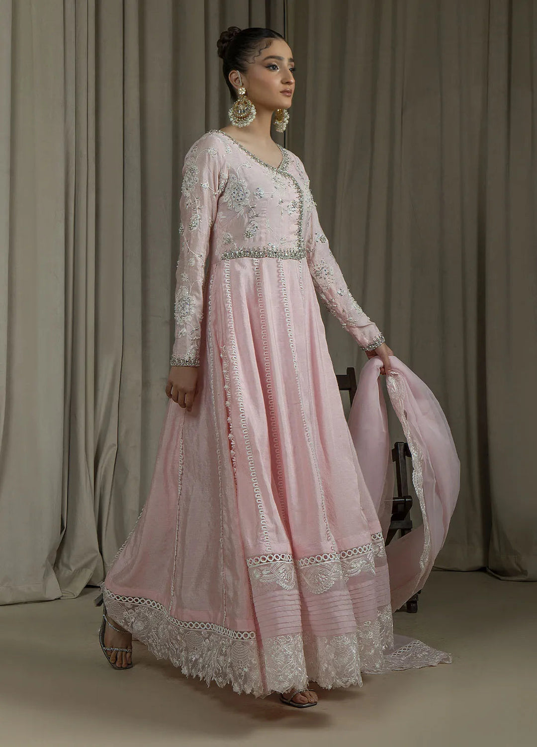 Arif Ashraf Pret Embroidered Cotton Silk 3 Piece Suit Masooma