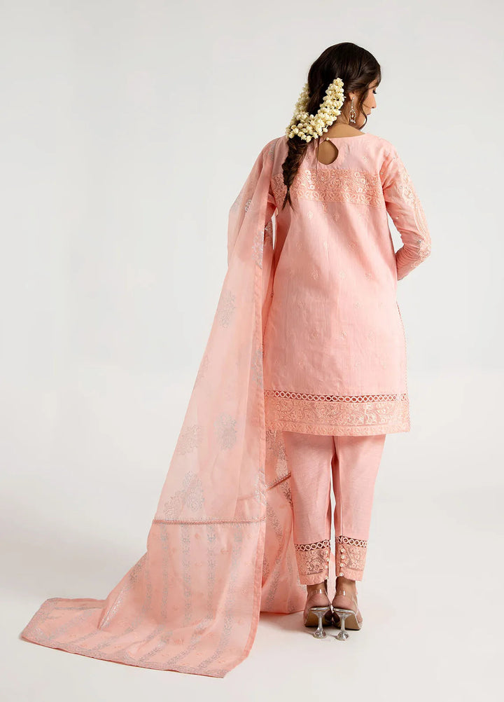 Arif Ashraf Pret Embroidered Cotton Silk 3 Piece Suit Shaftaloo