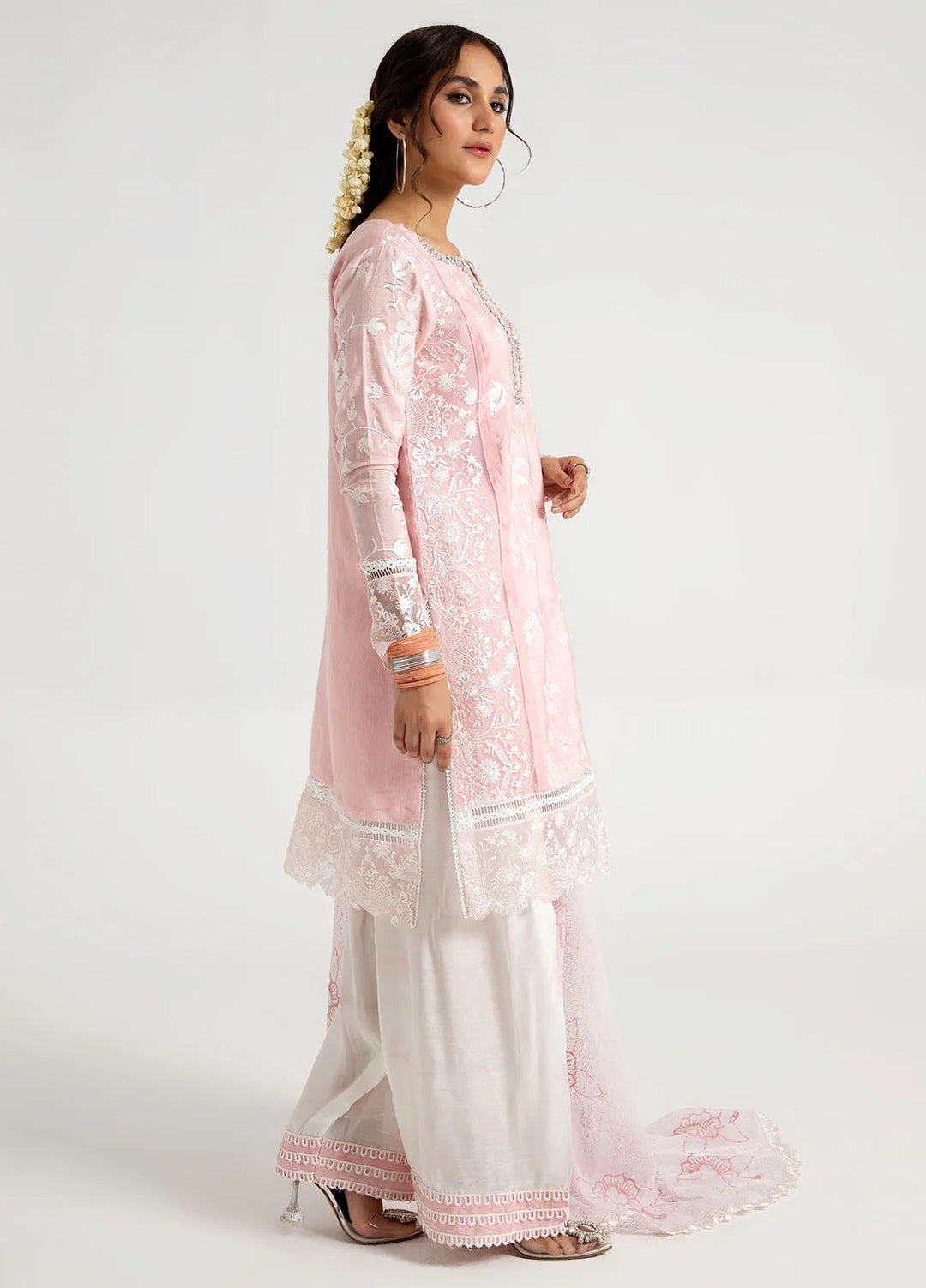 Arif Ashraf Pret Embroidered Cotton Silk 3 Piece Suit Soorti