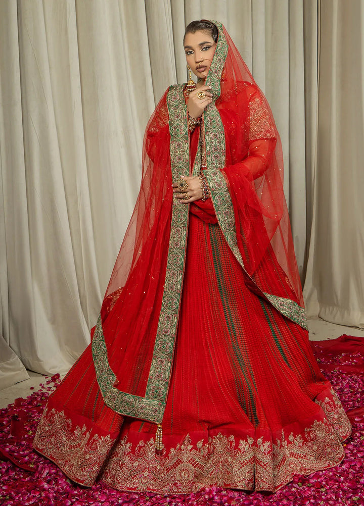 Arif Ashraf Pret Embroidered Crush 2 Piece Suit Mubarika