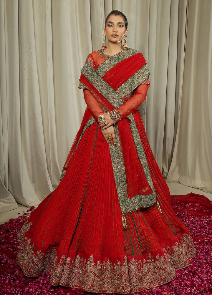 Arif Ashraf Pret Embroidered Crush 2 Piece Suit Mubarika