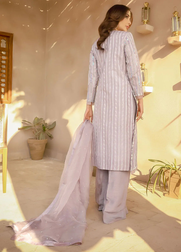Arif Ashraf Pret Embroidered Organza 4 Piece Suit Lorem