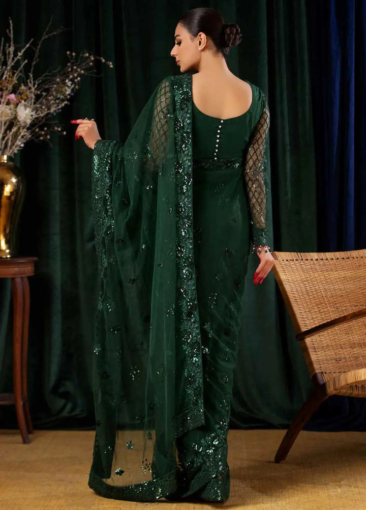 Aroha By Riaz Arts Embroidered Net Saree Unstitched RA24AW AR-05 - Luxury Collection