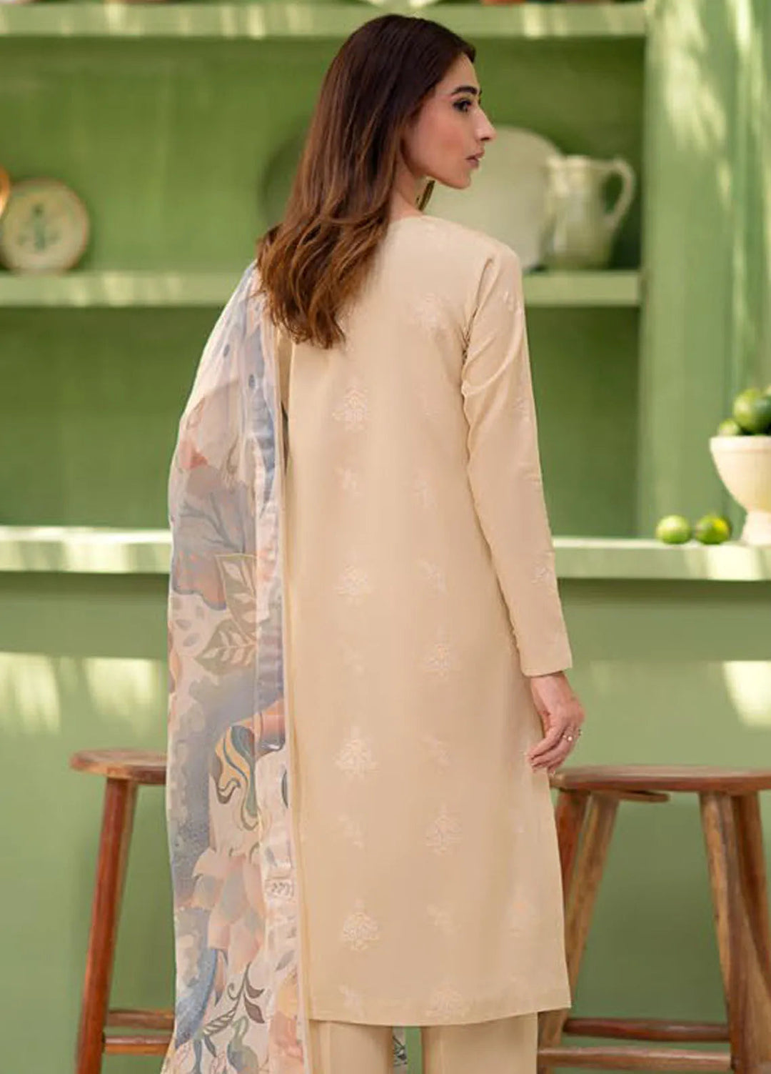 Artisan by Seran Embroidered Lawn Suit Unstitched 3 Piece SRN25A D-01 Soleil - Summer Collection