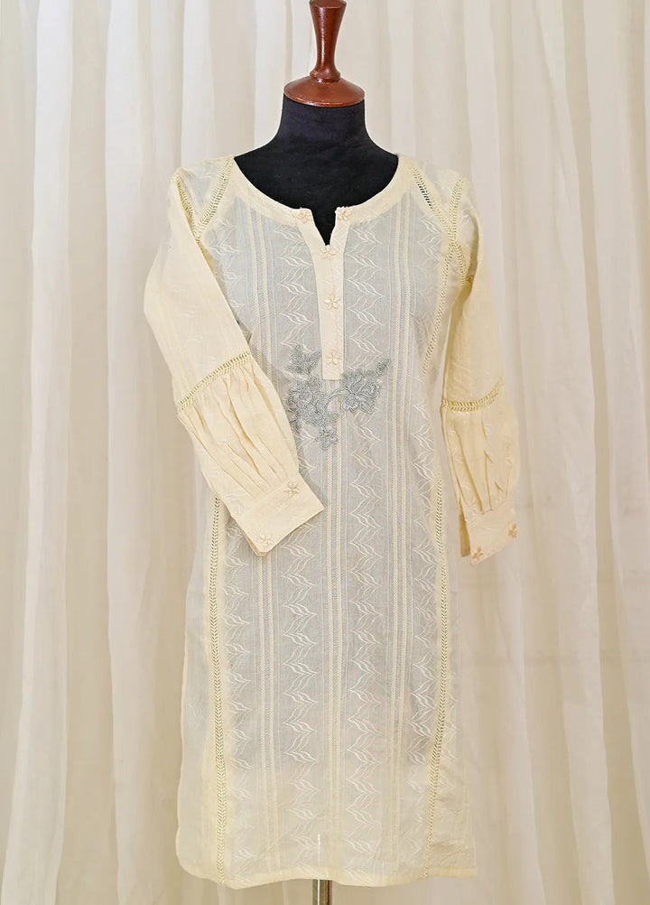 Artistic Wear Pret Cotton Kurti Daisy Dusky