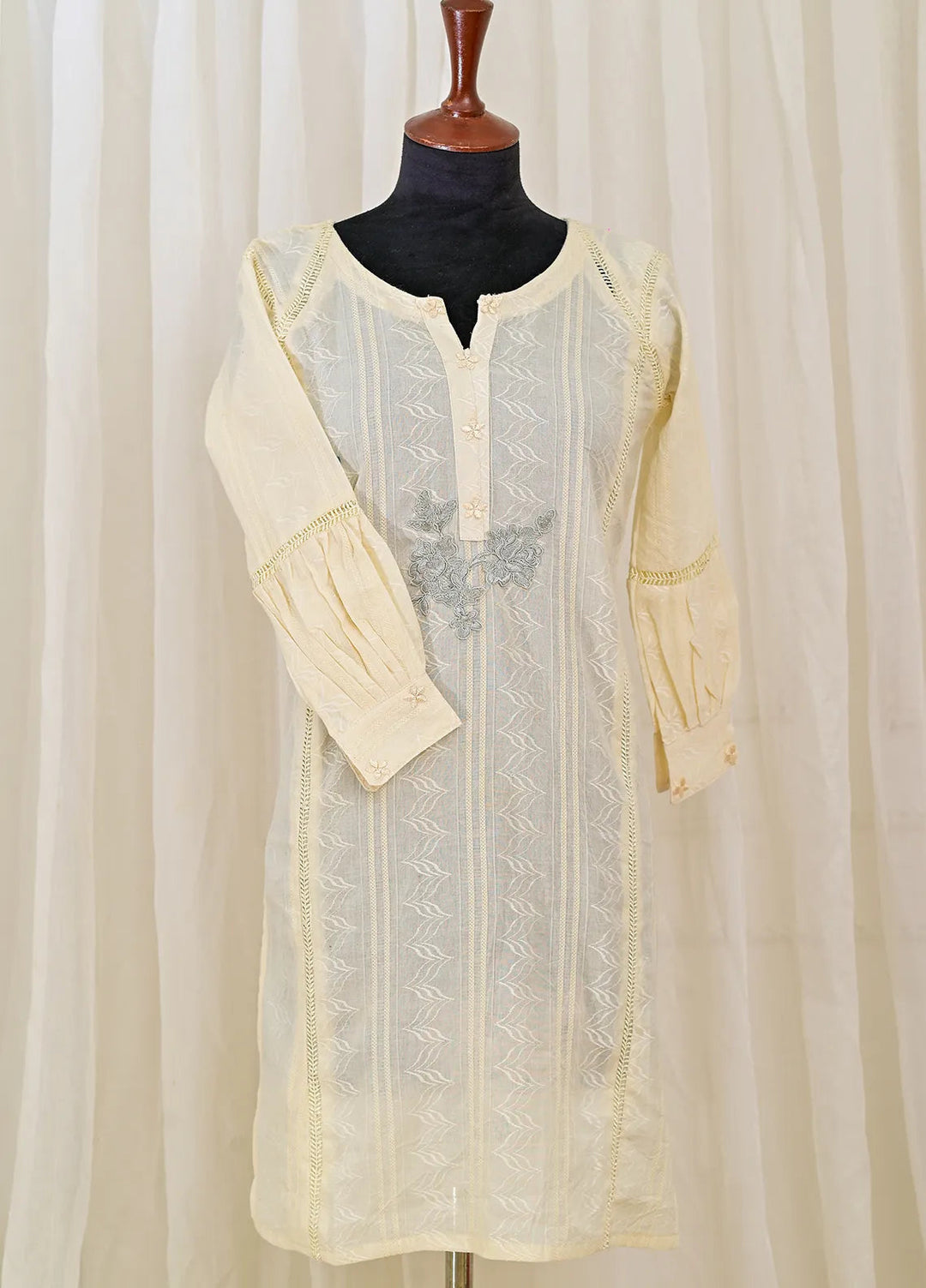 Artistic Wear Pret Cotton Kurti Daisy Dusky