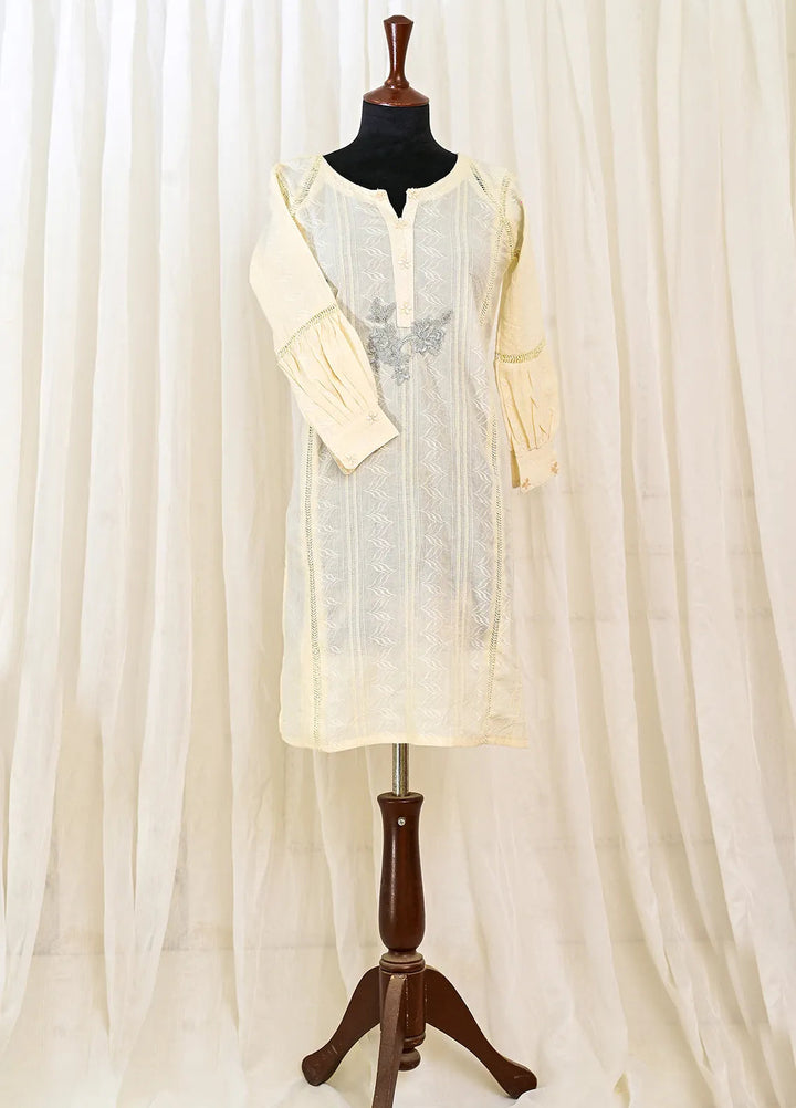 Artistic Wear Pret Cotton Kurti Daisy Dusky