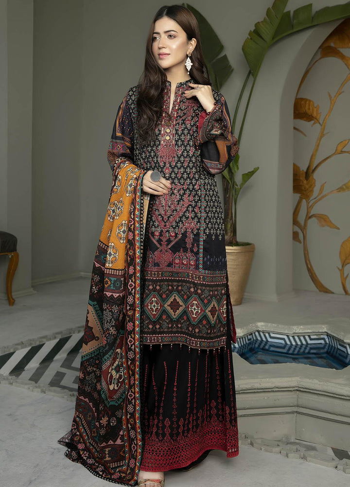 Arwa by Adan's Libas Embroidered Lawn Suits Unstitched 3 Piece AL21AR-2 D-04 - Summer Collection
