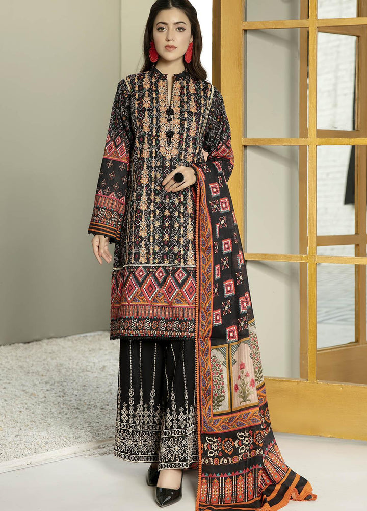 Arwa by Adan's Libas Embroidered Lawn Suits Unstitched 3 Piece AL21AR-2 D-10 - Summer Collection