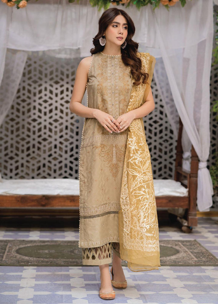 Arzoo by Humdum Embroidered Lawn Suits Unstitched 3 Piece HD23A 10 - Summer Collection