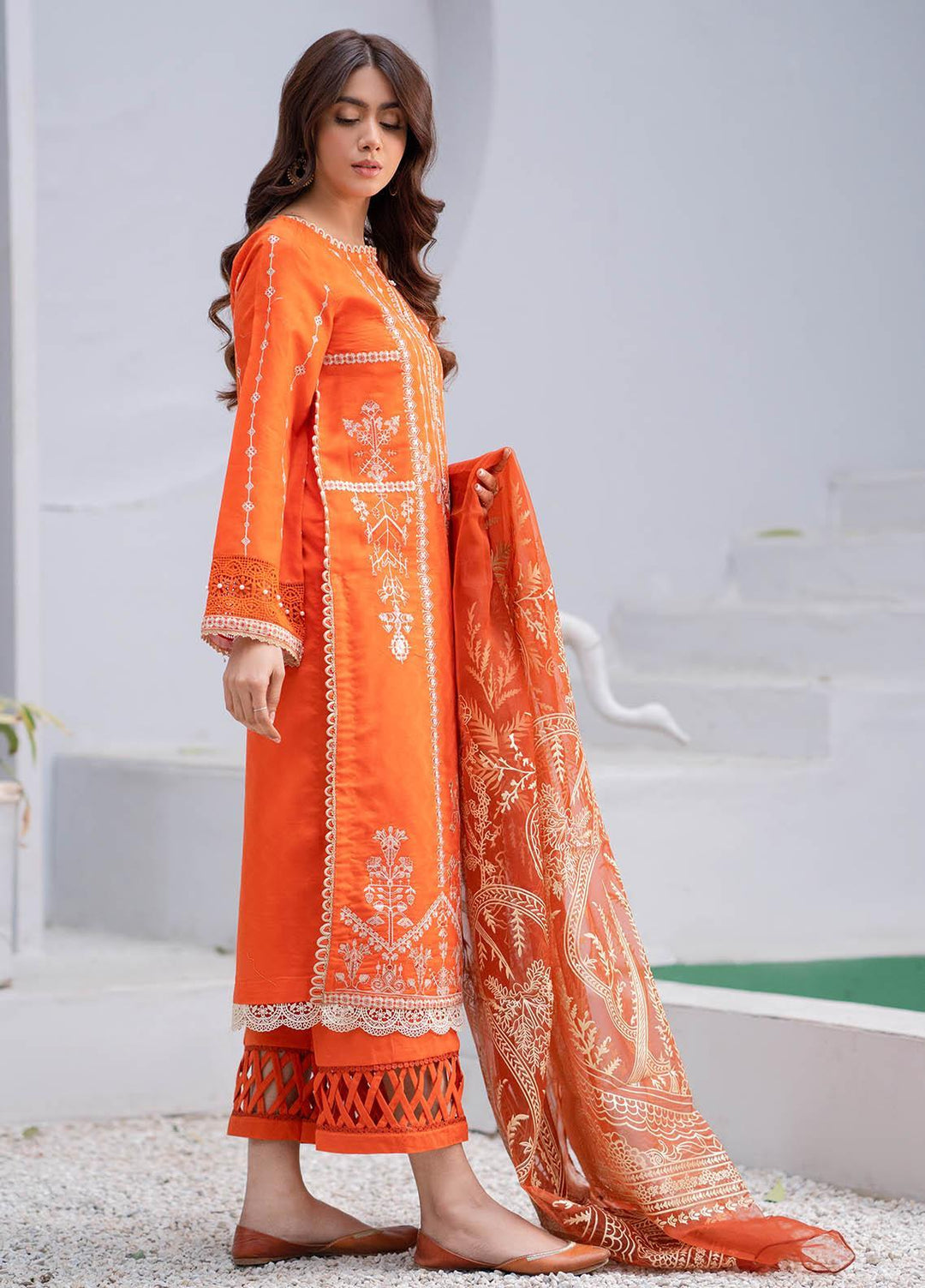 Arzoo by Humdum Embroidered Lawn Suits Unstitched 3 Piece HD23A 02 - Summer Collection