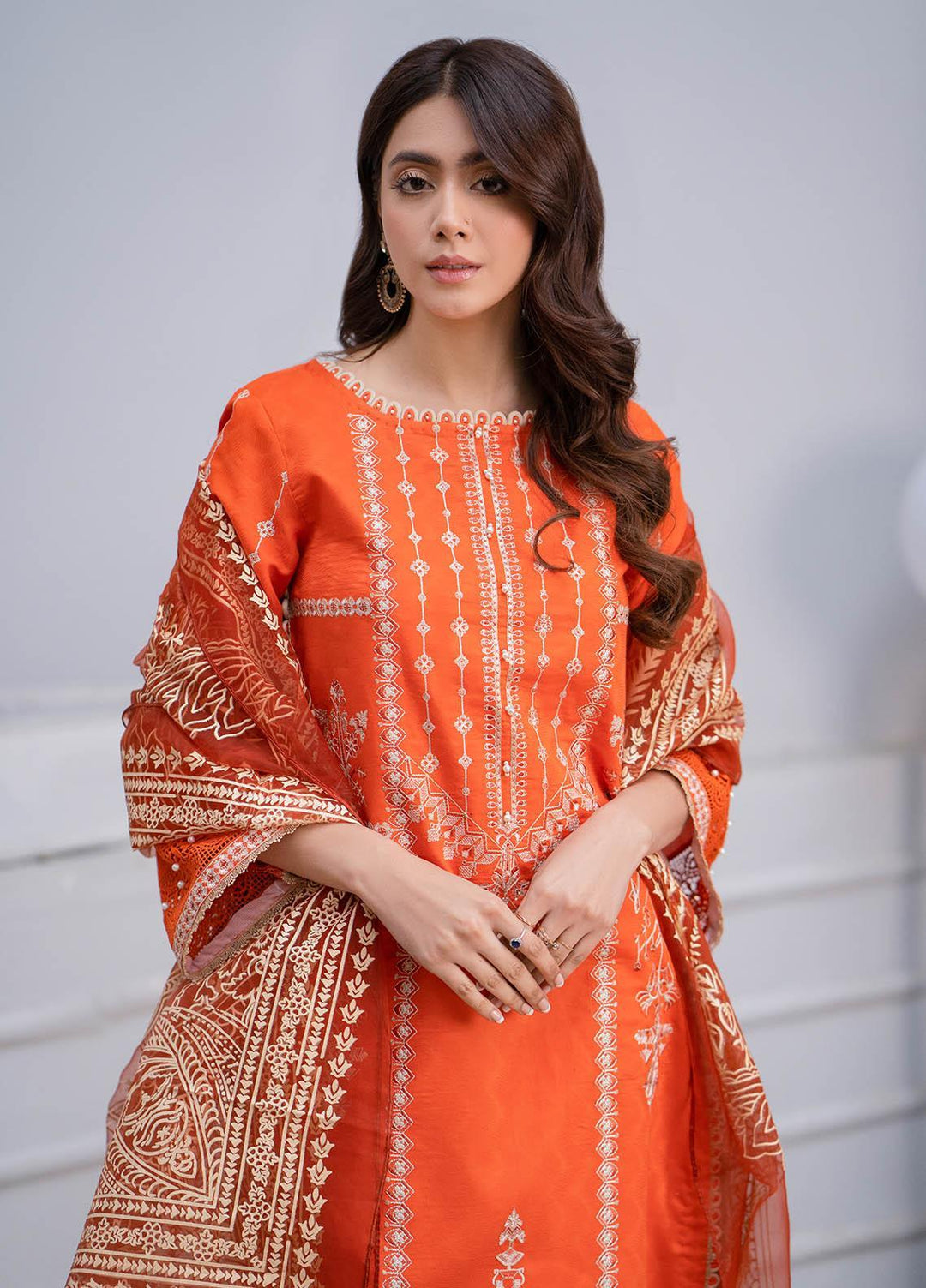 Arzoo by Humdum Embroidered Lawn Suits Unstitched 3 Piece HD23A 02 - Summer Collection