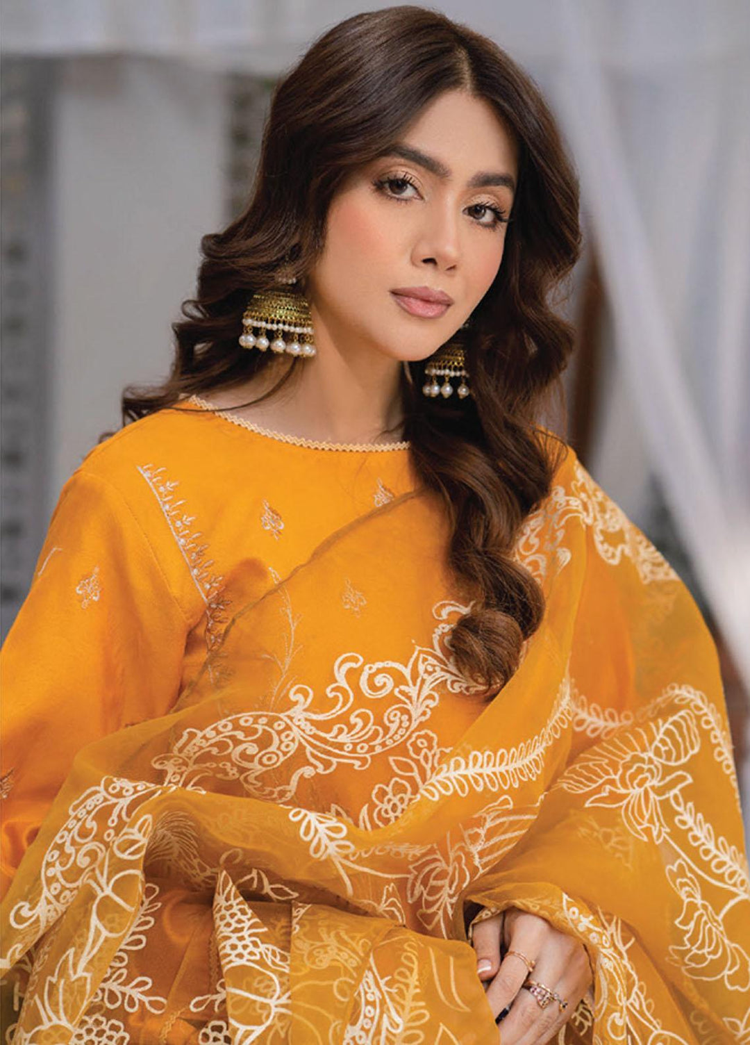 Arzoo by Humdum Embroidered Lawn Suits Unstitched 3 Piece HD23A 03 - Summer Collection