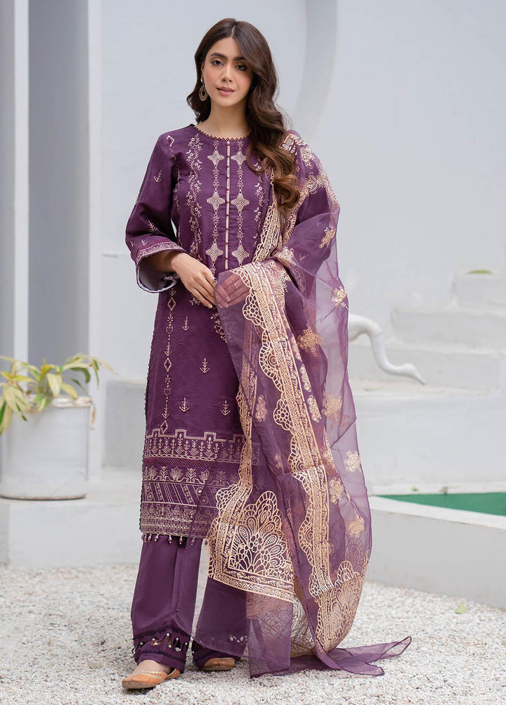 Arzoo by Humdum Embroidered Lawn Suits Unstitched 3 Piece HD23A 05 - Summer Collection